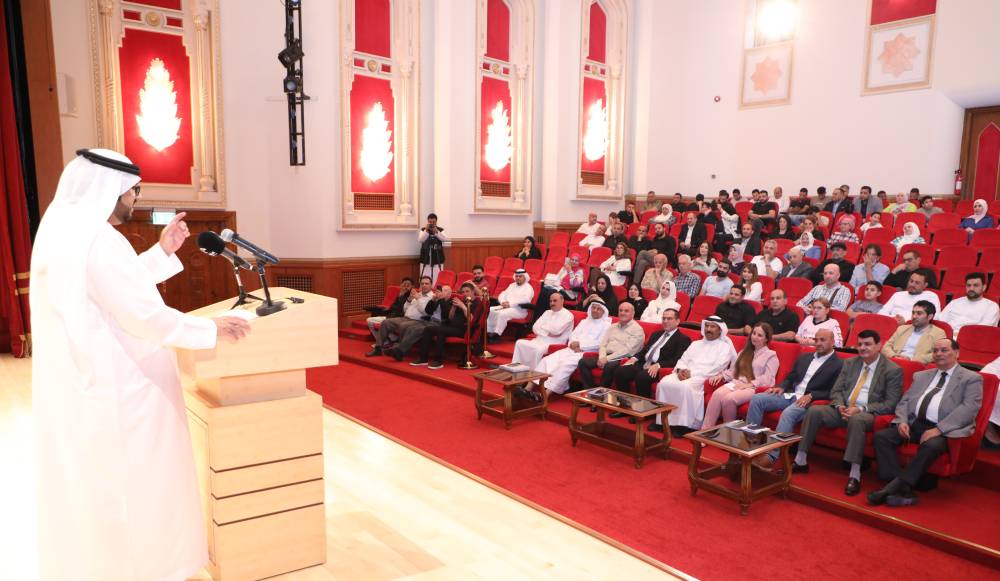 محمد البريكي وحضور الأمسية