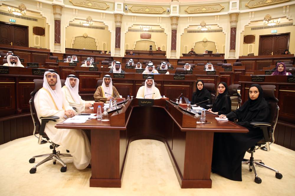 جلسة للمجلس الاستشاري الشارقة  تصوير : (( هيثم الخاتم ))