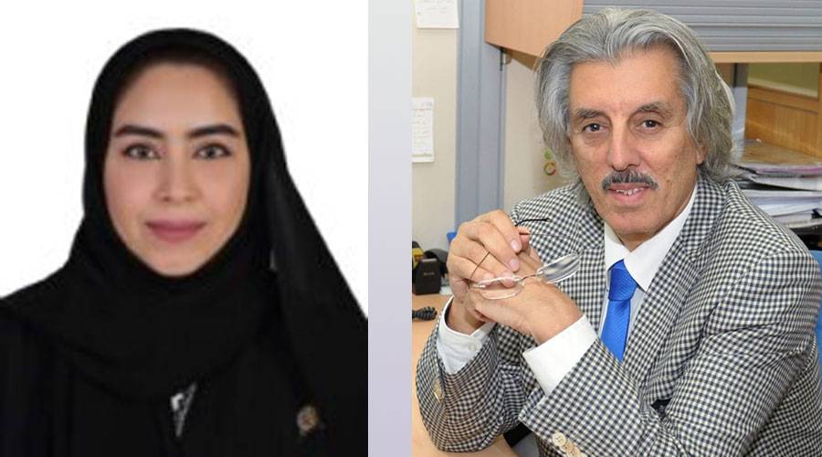 شاكر نوري وحمدة الحمادي