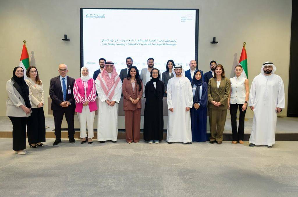 25 مليون درهم من «إرث زايد» لجمعية التصلب المتعدد