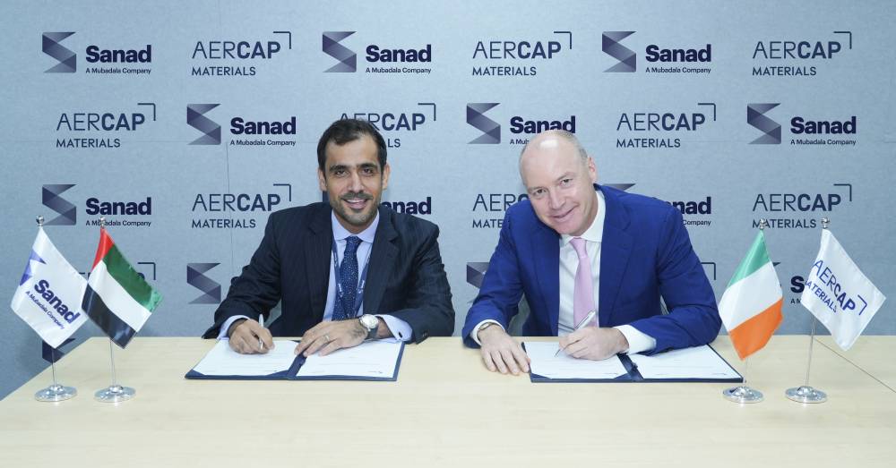«سند» تبرم صفقة بـ400 مليون درهم لمكونات محركات وهياكل الطائرات