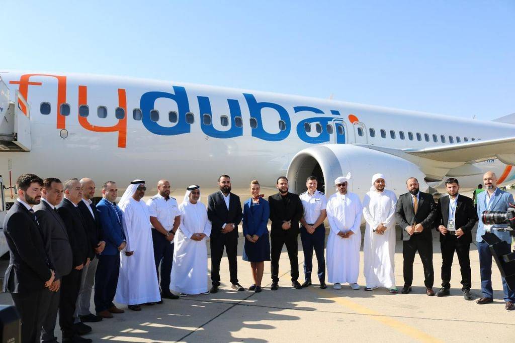 سفير الإمارات لدى سوريا يشارك في حفل استئناف «فلاي دبي» رحلاتها إلى مطار دمشق الدولي