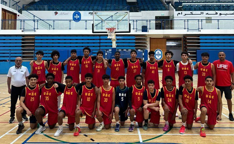 منتخب الإمارات للناشين لكرة السلة