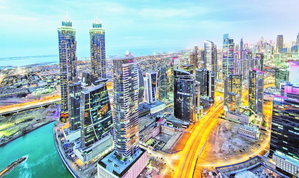 المكاتب على الخريطة في دبي