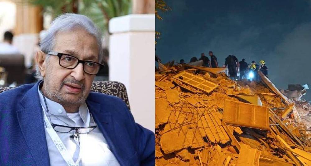 3 وفيات ومصابين في انهيار عقار الفنان نور الشريف في مصر
