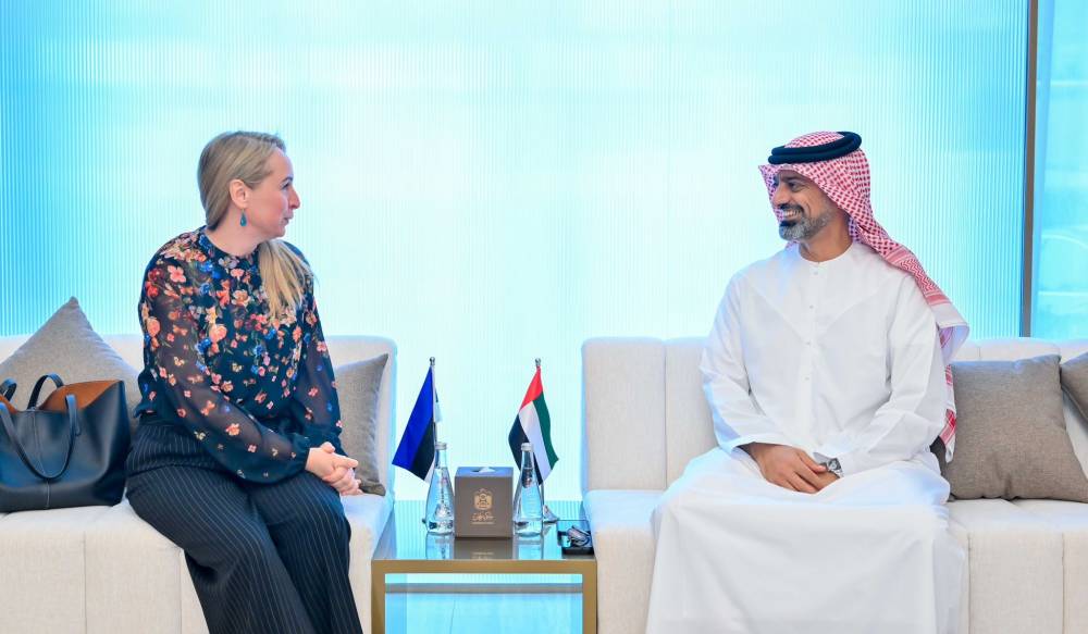 عمّار بن حميد يبحث مع سفيرة إستونيا تعزيز التعاون