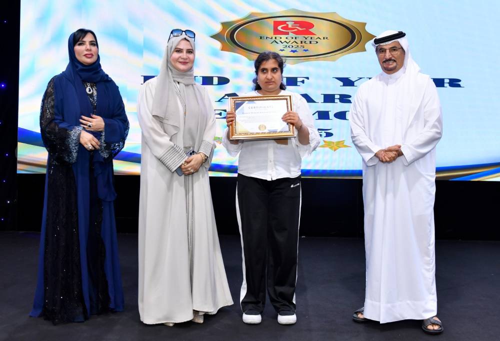 مركز راشد لأصحاب الهمم يكرّم المتميّزين في ورش التأهيل