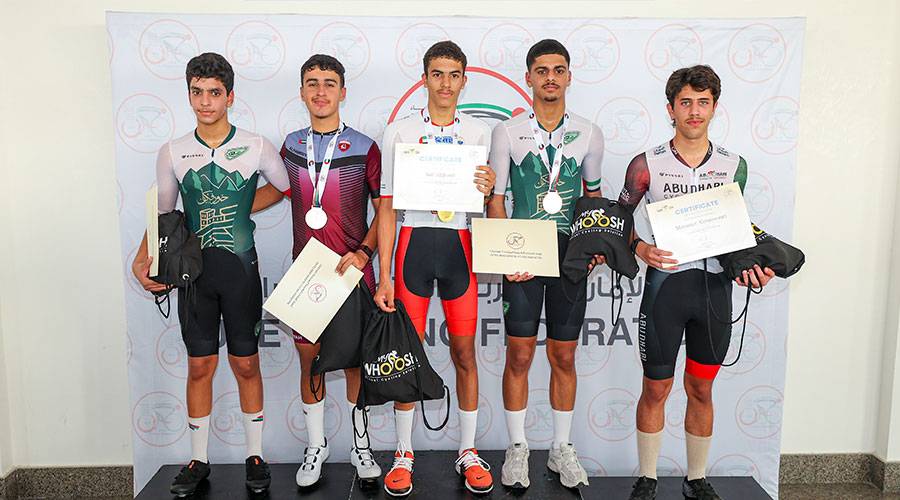 الشارقة بطل الدولة في أول سباق افتراضي للدراجات
