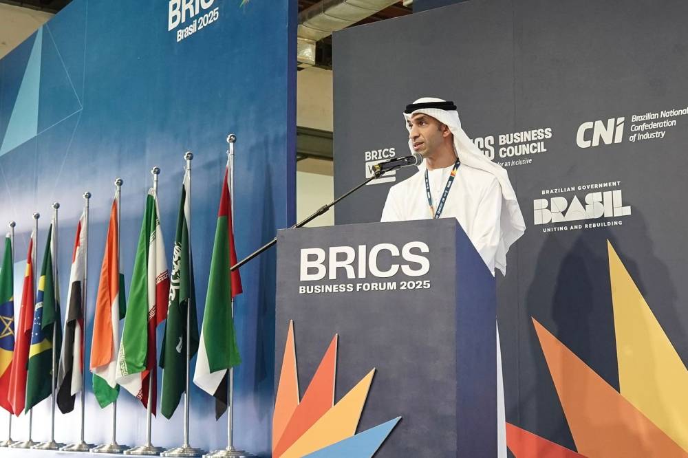 الزيودي: الإمارات تواصل توسيع شراكاتها مع «بريكس» 
