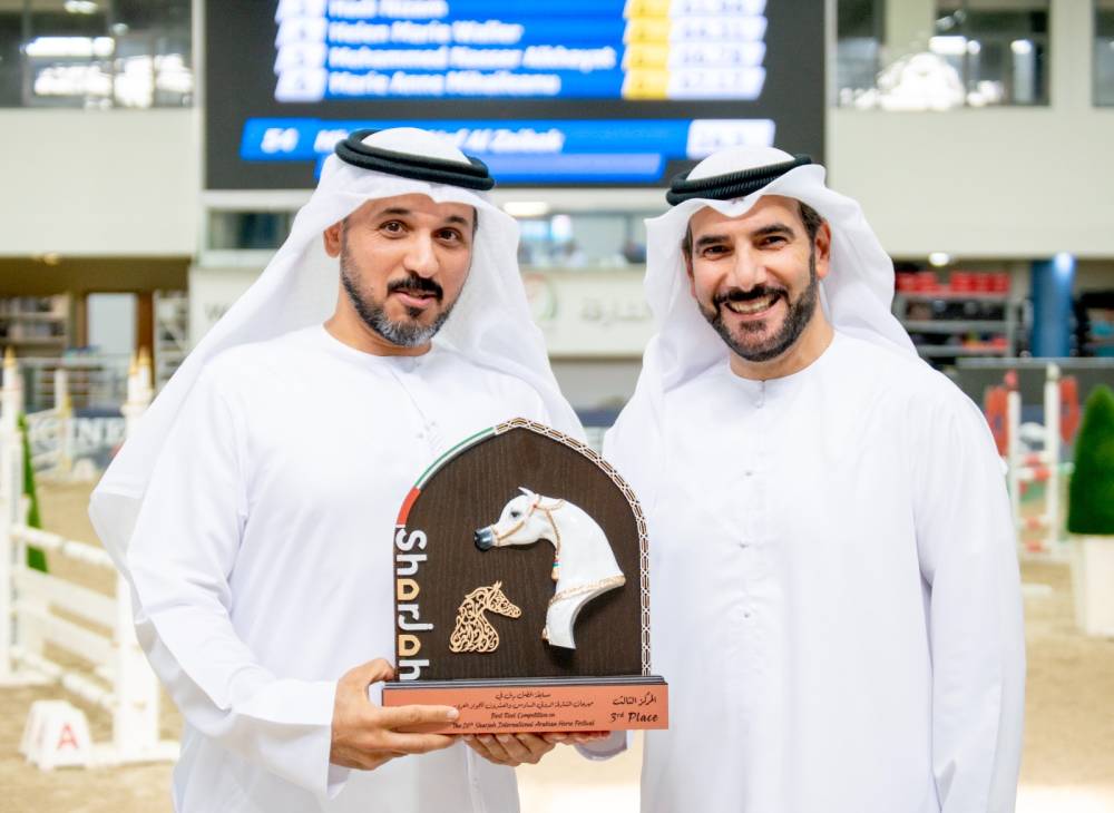 تكريم الفائزين بمسابقة أفضل «ريلز» بمهرجان الشارقة للجواد العربي