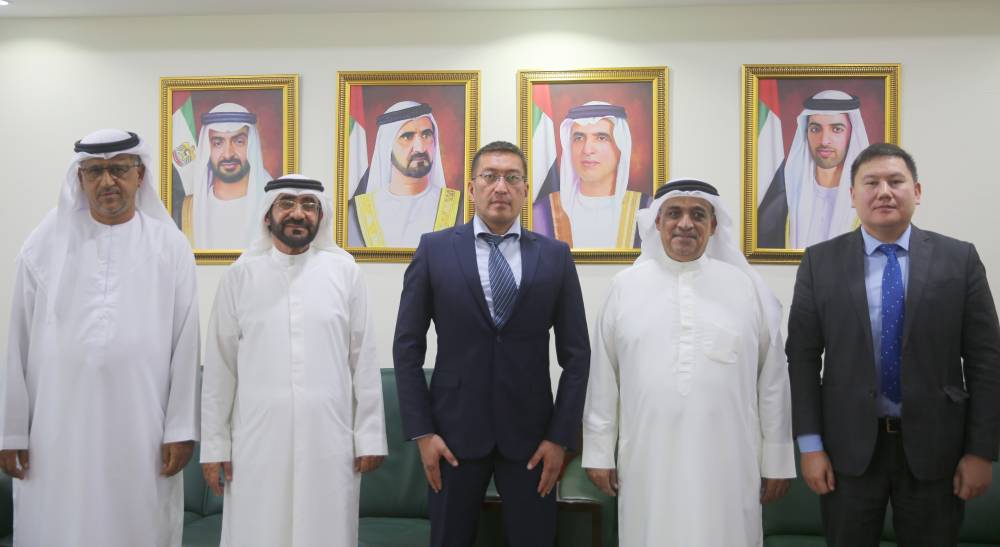 لقاء رئيس الغرفة بسفير قيرغيزستان