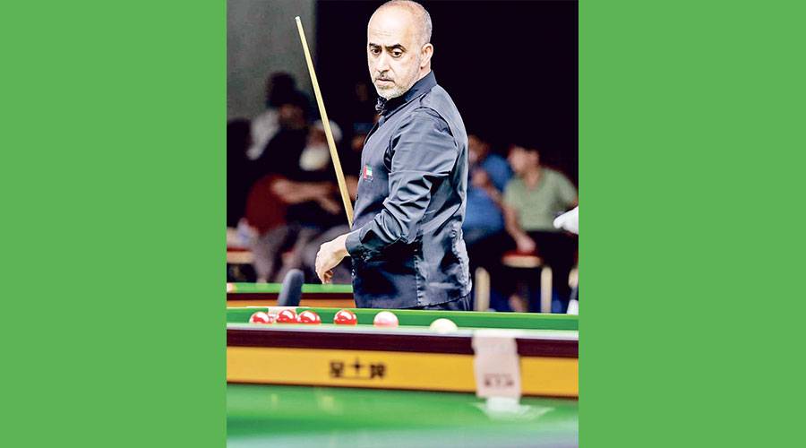 محمد الجوكر خلال المنافسات