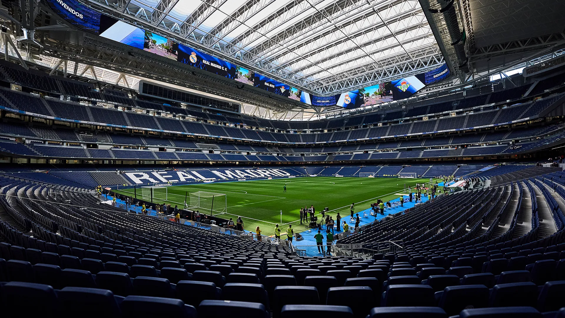 ملعب ريال مدريد سانتياغو برنابيو 