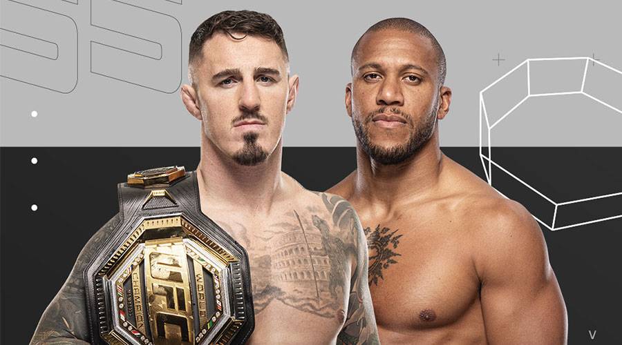 قمة حماسية بين توم أسبينال وسيريل غان ببطولة يو إف سي 321 في أبوظبي