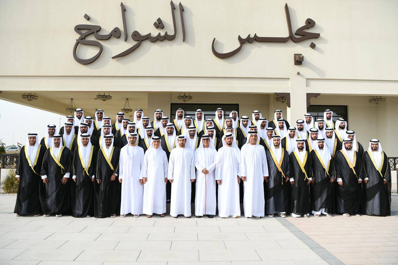 أحمد المهيري يشهد العرس الجماعي لـ 71 من منتسبي شرطة أبوظبي
