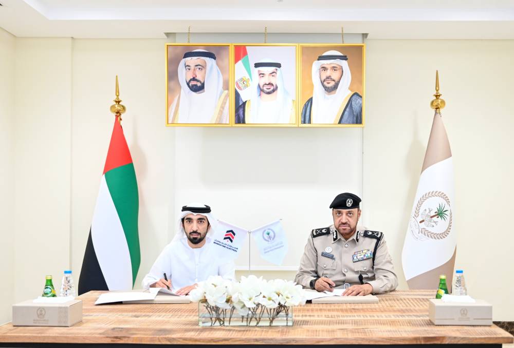 اتفاقية تعاون بين شرطة الشارقة و«الإمارات للمزادات»
