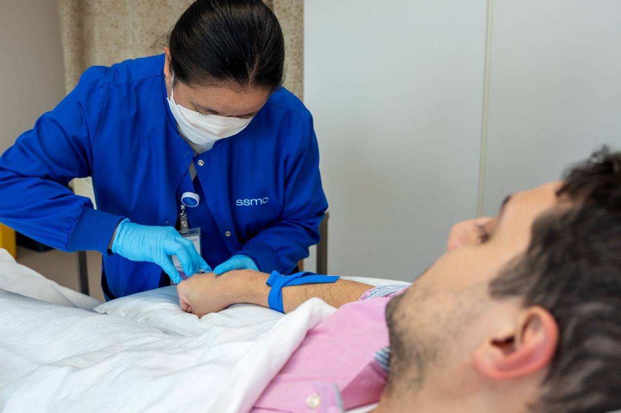 خلال علاج إحدى الحالات