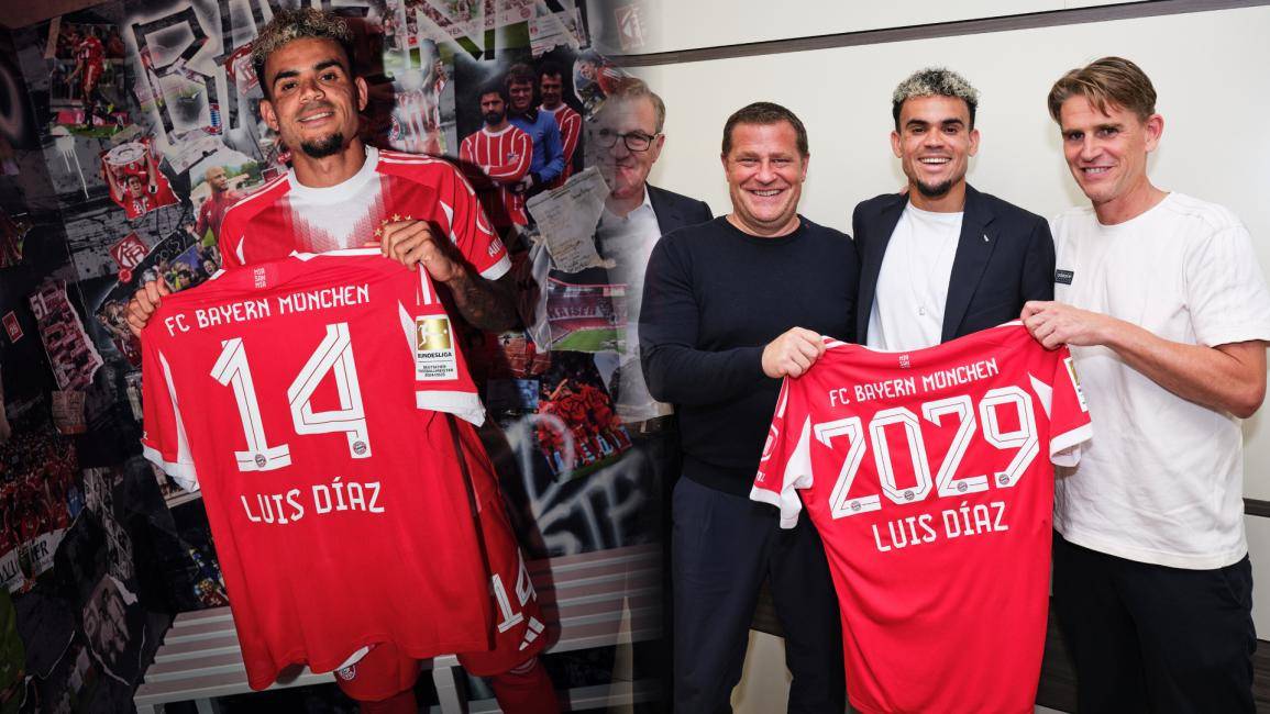بايرن ميونيخ يتعاقد مع لويس دياز قادماً من ليفربول بعقد حتى 2029