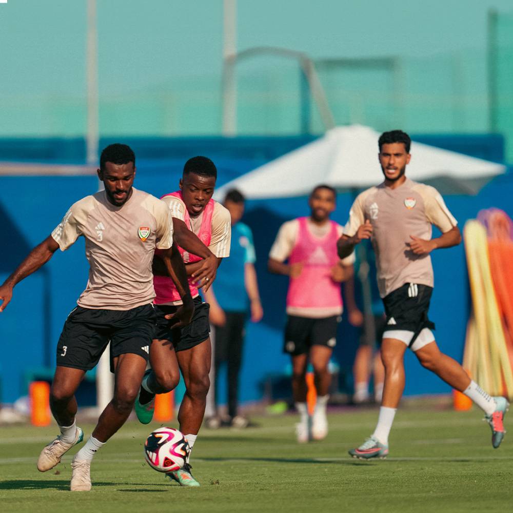 جانب من تدريبات المنتخب الأولمبي