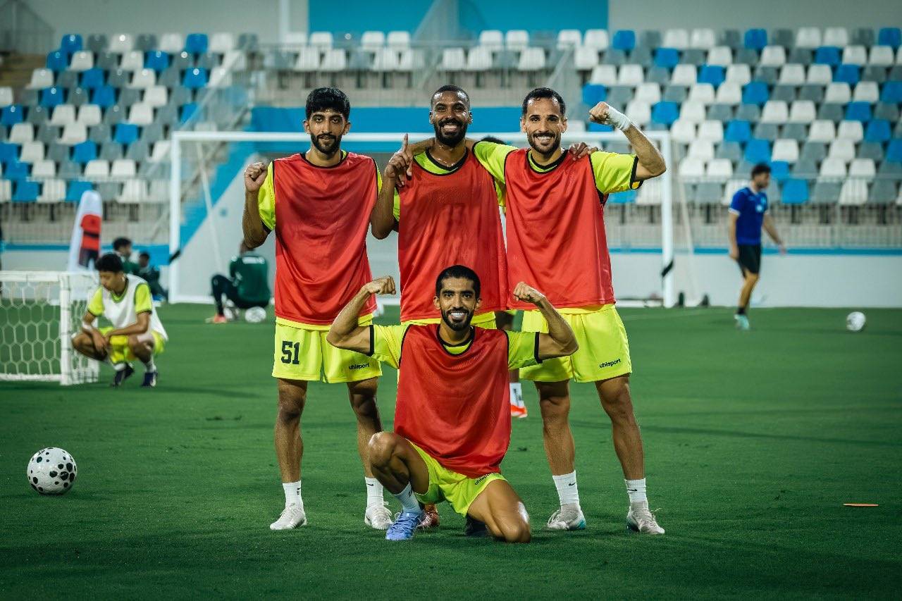 حماس كبير في تدريبات دبا