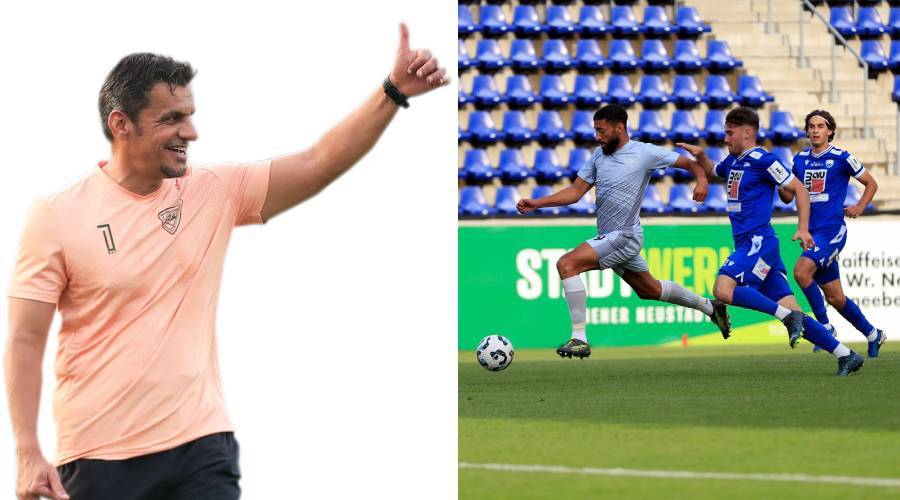 من مباريات بني ياس في المعسكر - العبدولي