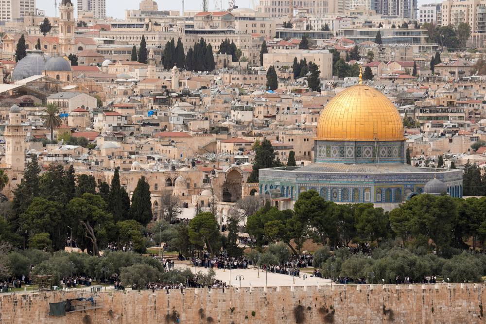 منظر عام للمسجد الأقصى في القدس المحتلة (رويترز)