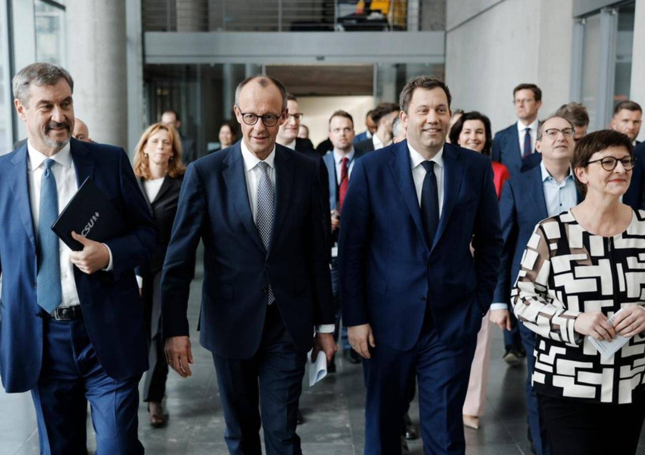 المستشار الألماني فريدريش ميرتس  (ارشيفية)