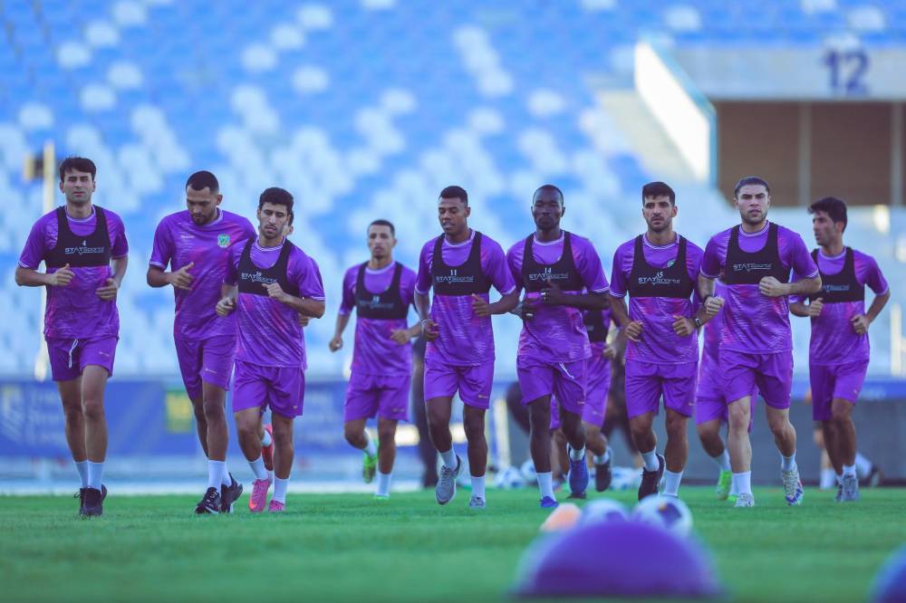 جانب من تدريبات فريق الشرطة العراقي