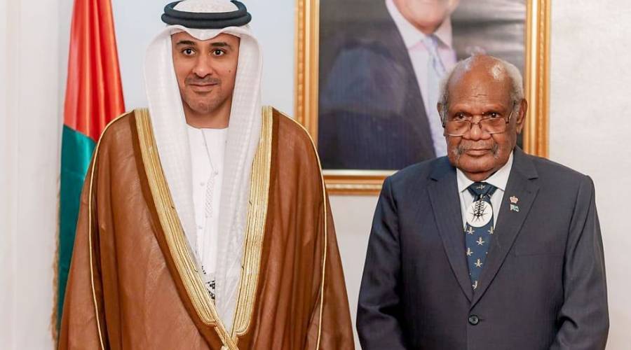 سفير الإمارات يقدّم أوراق اعتماده في جزر سليمان