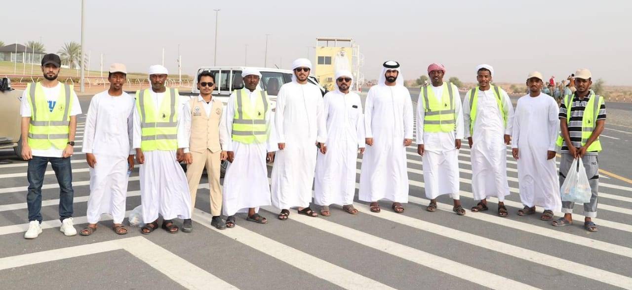 «بصمة خير» لنادي الشارقة لسباقات الهجن