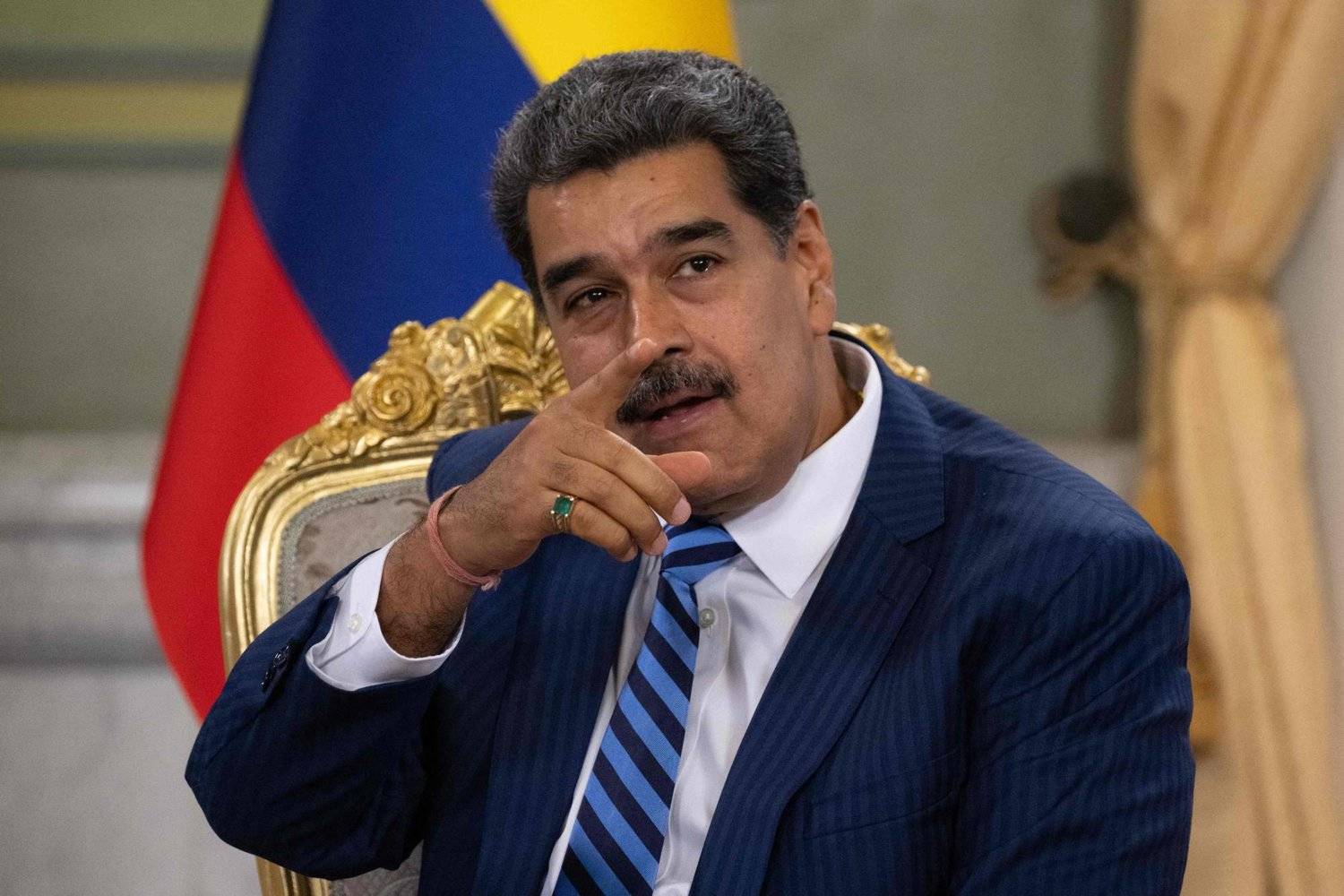 الرئيس الفنزويلي نيكولاس مادورو (أ.ف.ب)