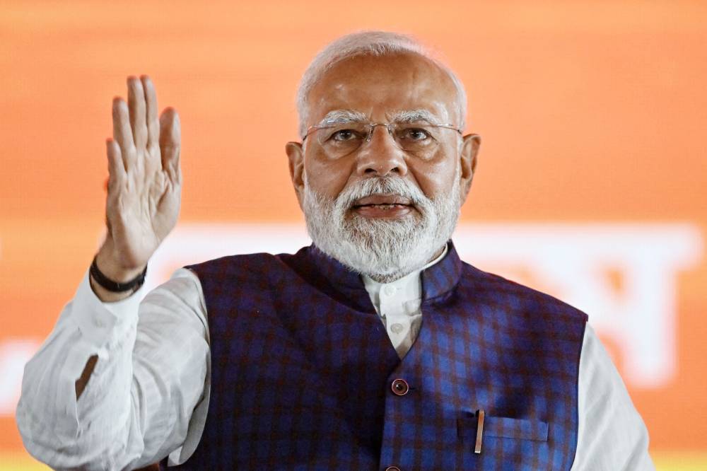 رئيس الوزراء الهندي ناريندرا مودي (أ.ف.ب)