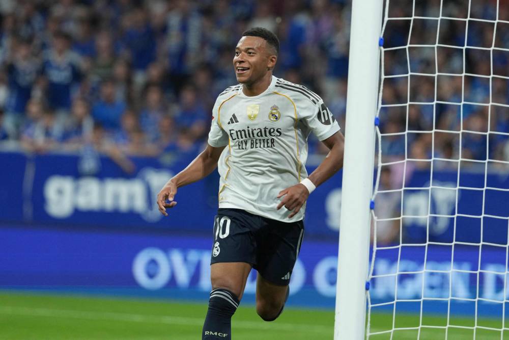 مبابي سعيد بتألقه مع ريال مدريد