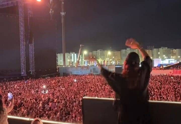 أول ظهور لأنغام بعد تعافيها.. مفاجأة حفل كايروكي بمهرجان العلمين 2025