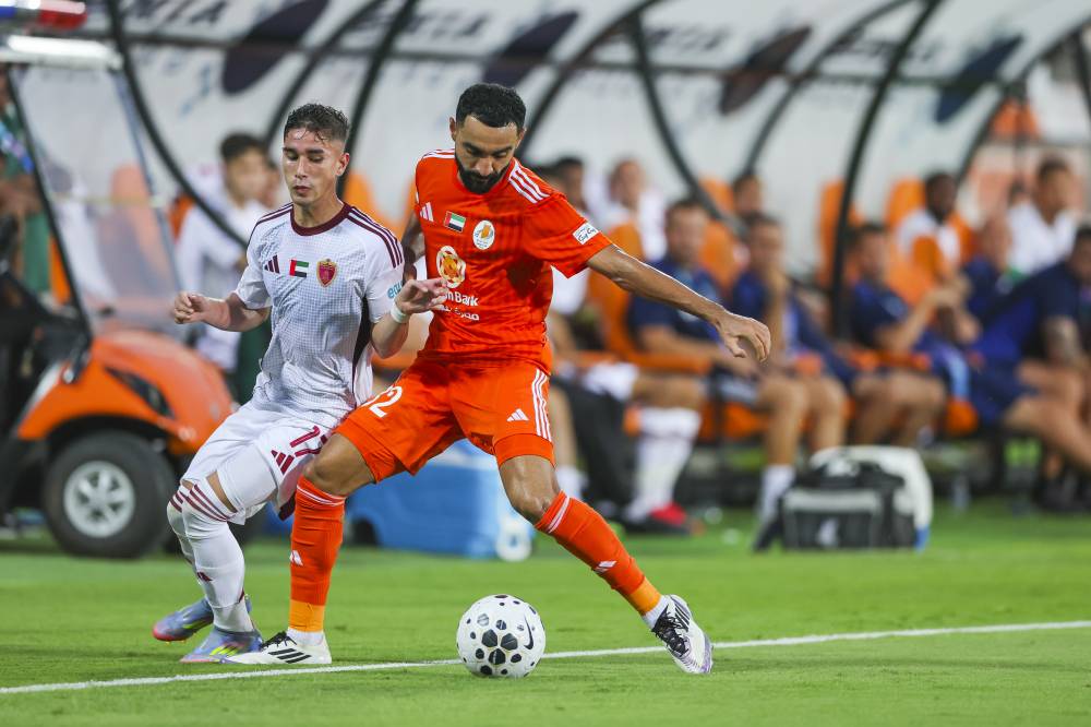 مباراة عجمان والوحدة دوري ادنوك للمحترفين (( محمد شعلان ))