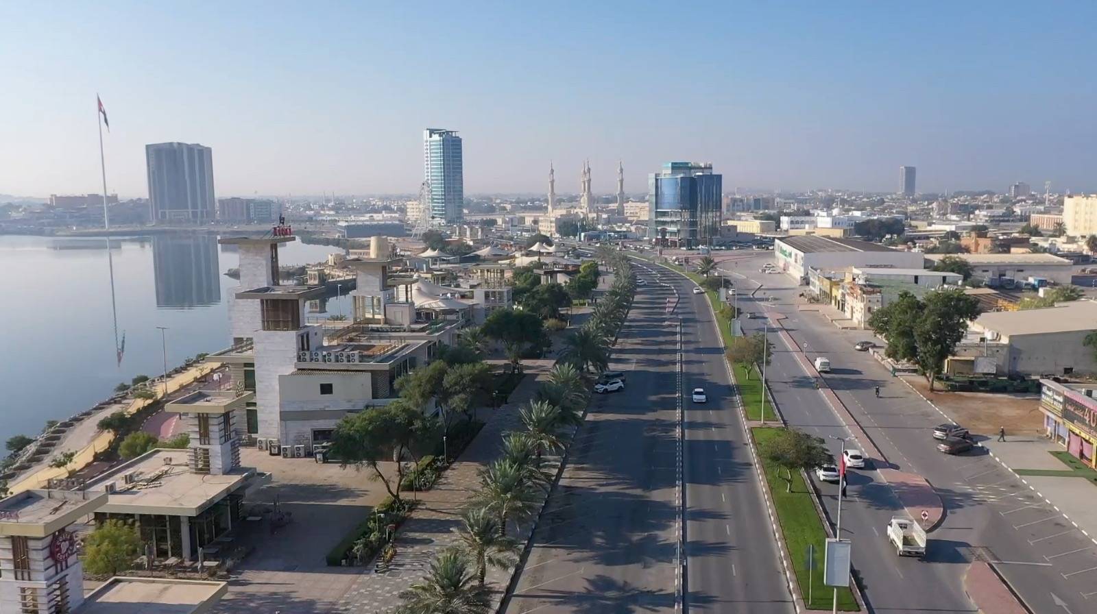 تقدم مُطرد في البنية التحتية برأس الخيمة
