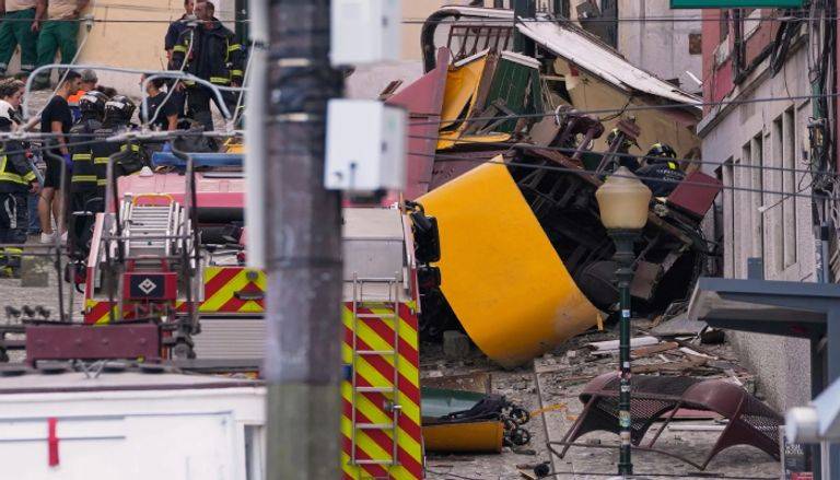 حادث القطار في البرتغال ناتج عن مشكلة في كابل السحب