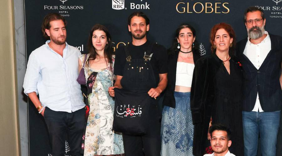 أبطال الفيلم (أ.ف.ب)