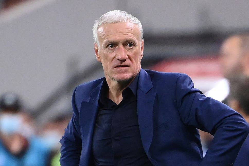 ديشامب يرد على جدل إصابة ديمبيلي وديزيريه مع المنتخب الفرنسي