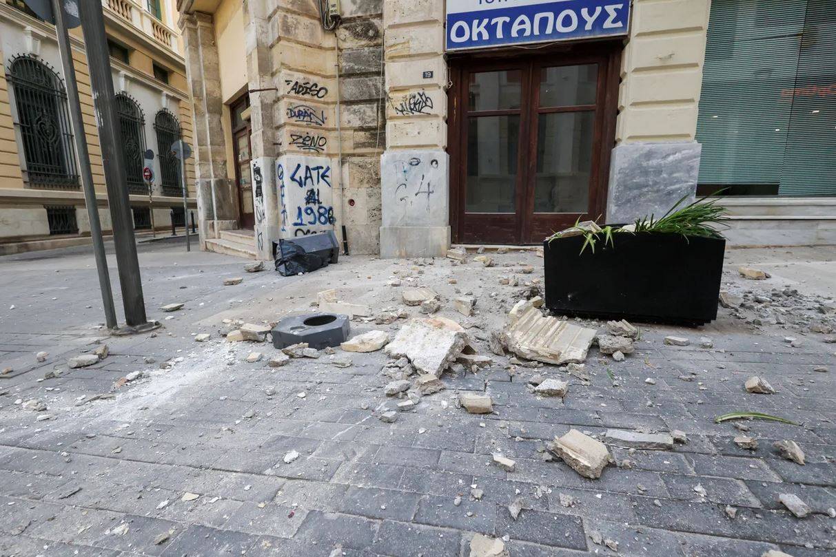 زلزال بقوة 5.4 درجة يهز أثينا