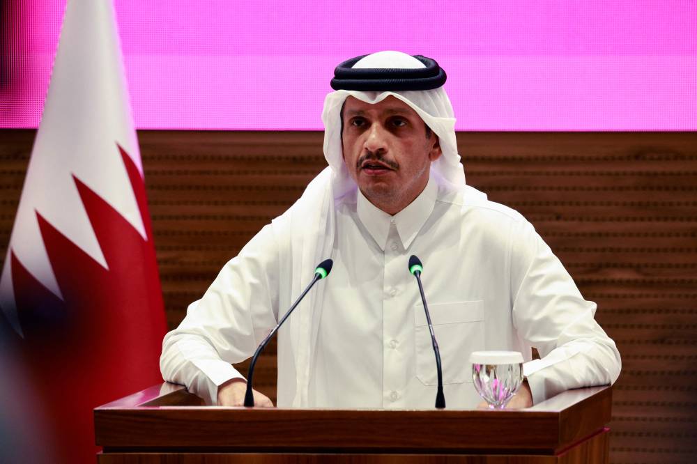 رئيس الوزارء القطري: نتنياهو مارق يمارس إرهاب دولة