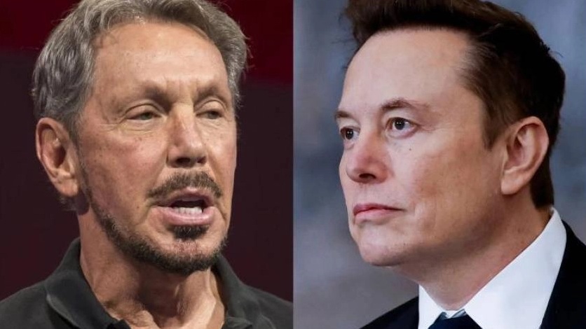 لاري أليسون وإيلون ماسك