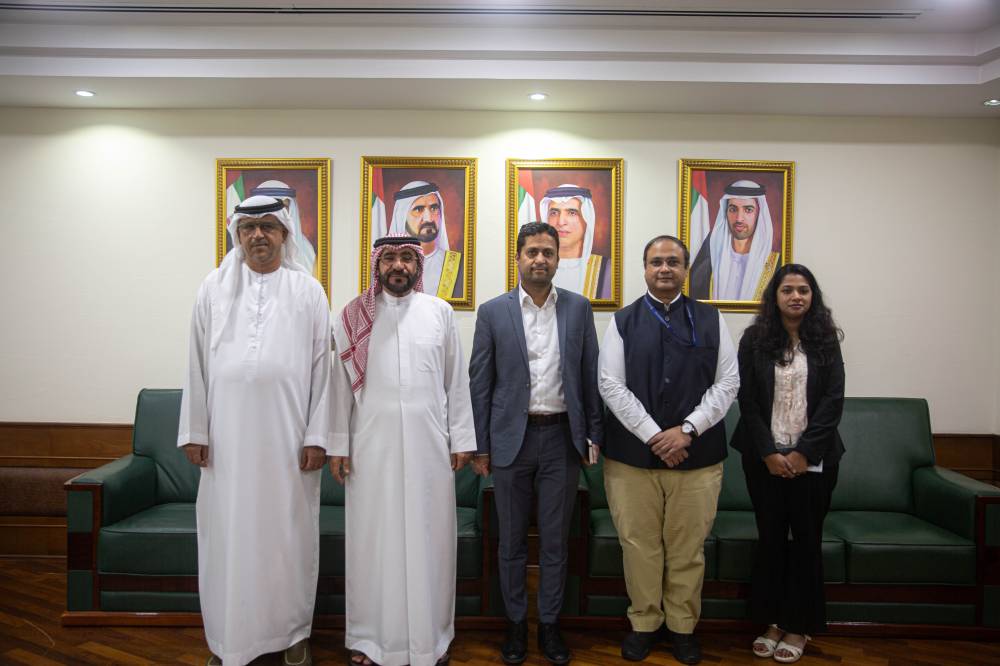 رأس الخيمة تبحث زيادة التجارة مع الهند