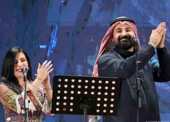 جانب من المشاركة الفنية الأردنية في الهند
