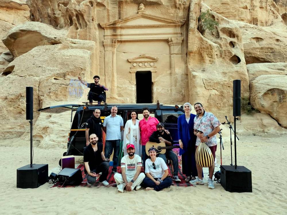 حافلة الموسيقى العُمانية تجوب الأردن