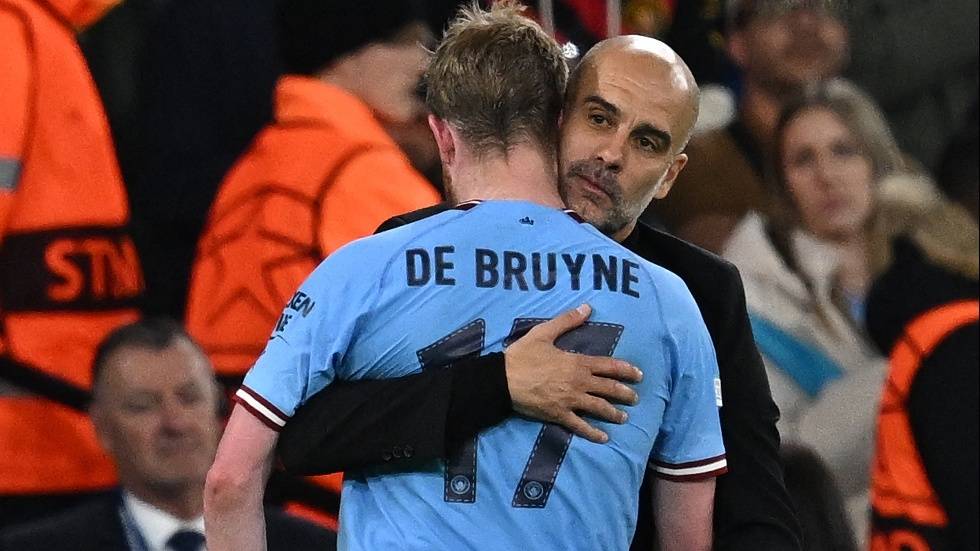 غوارديولا: سأكون سعيداً بلقاء دي بروين لكن «بعد المباراة»