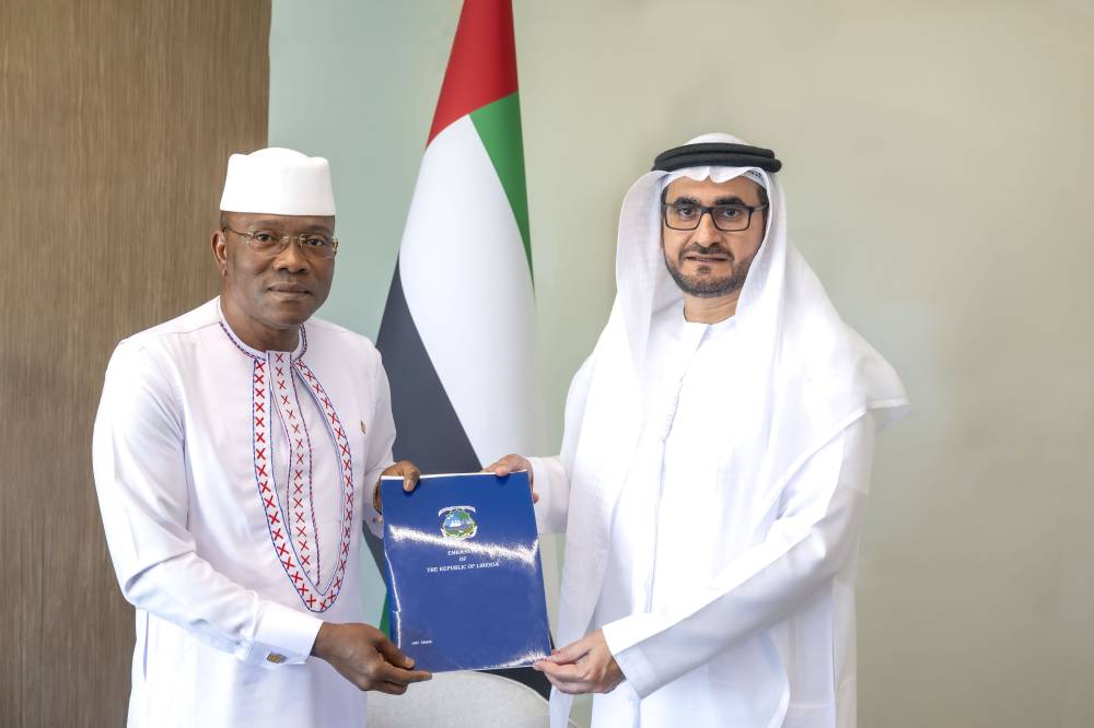 وزارة الخارجية تتسلّم نسخة من أوراق اعتماد سفير ليبيريا لدى الدولة