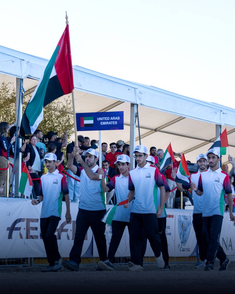 فرسان الإمارات المشاركين في بطولة العالم