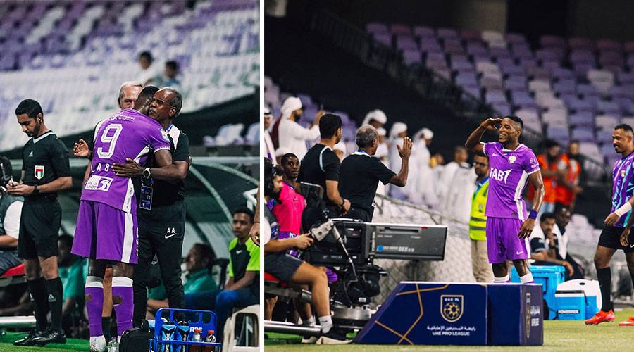 تحية زعيم.. كودجو لابا الهداف التاريخي لنادي العين