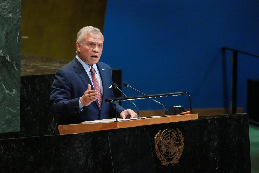 العاهل الأردني: حل الدولتين هو الضمان الوحيد للسلام في الشرق الأوسط